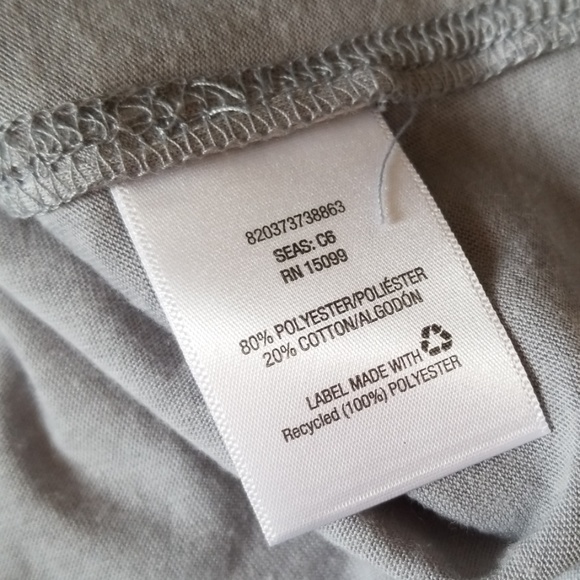 New Everlast Gray Athletic Everdri Wicking Shirt - Picture 6 of 7